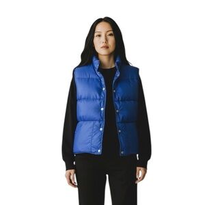 Vintage 80’s L.L. Bean Puffer Goose Down Snap Front Vest